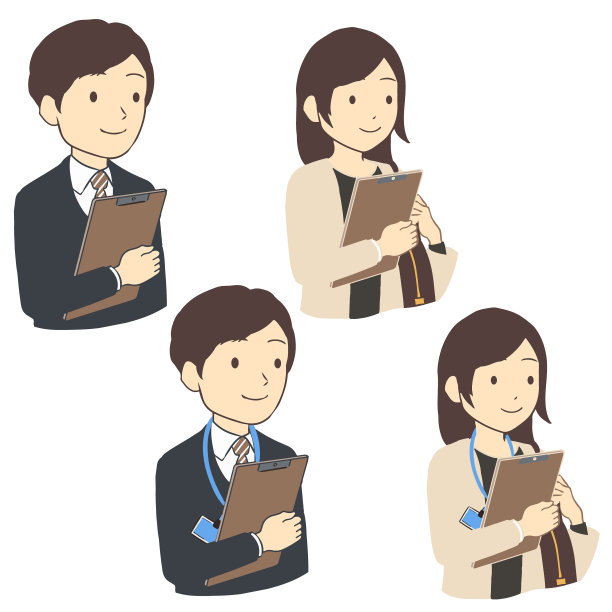 调查者上半身(无线)图片下载