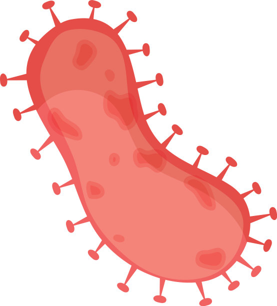 新冠肺炎大流行粒子分离图标图片下载
