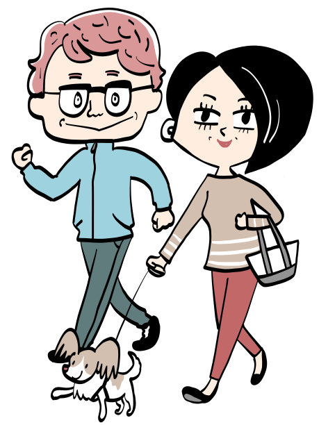 一对健康的老年夫妇的脸图片下载