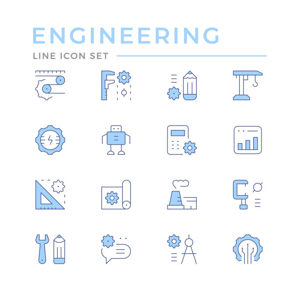 设置颜色线图标工程图片下载