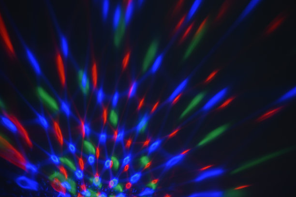 彩色抽象光线图片下载