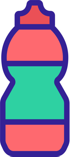 方便的果汁瓶图标轮廓图片下载