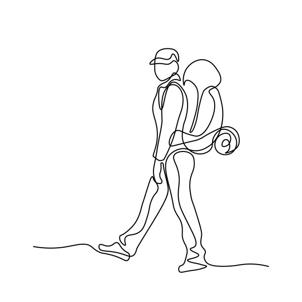 女人的背包客图片下载