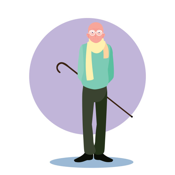 老人在家照顾自己图片下载