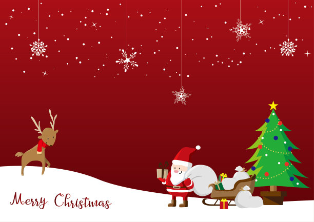 圣诞节的背景材料图片下载