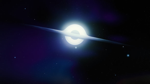 空间中的黑洞。图片下载