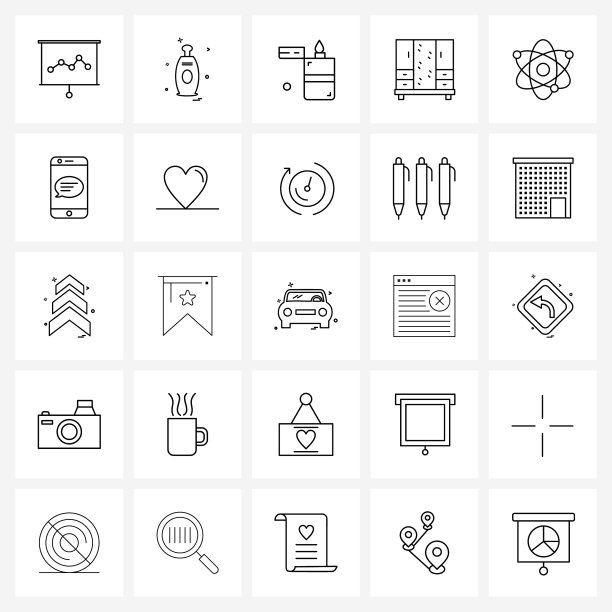 股票图标设置25行符号聊天图片下载