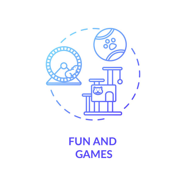 狗日营服务概念图标图片下载