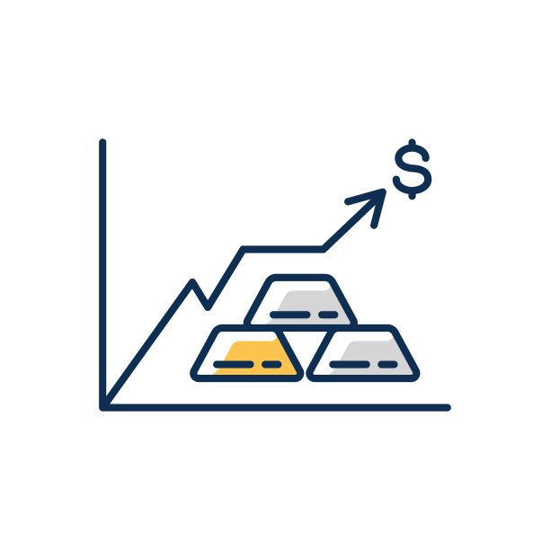 贵金属价格RGB彩色图标图片下载