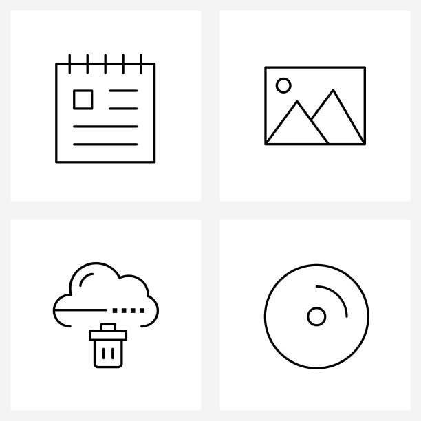 4 .界面线图标设置现代符号图片下载