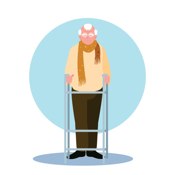 老人在家照顾自己图片下载