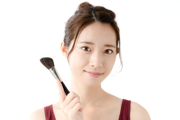 亚洲女性的化妆理念。图片下载