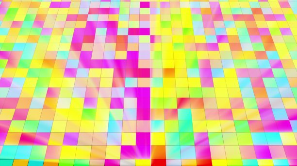 抽象背景与迪斯科地板。技术丰富多彩的背景图片下载