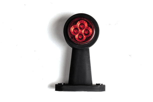 卡车后部LED侧灯隔离白色背景图片下载