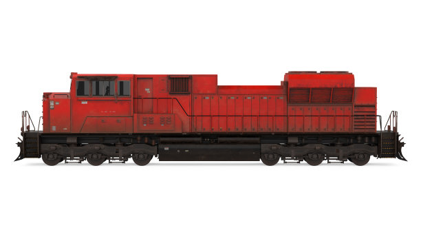 柴油机车隔离列车图片下载