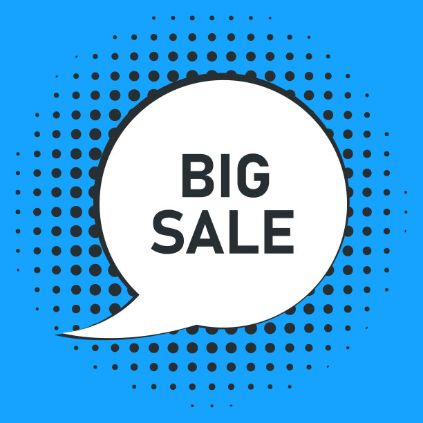 复古的大促销信息或横幅图片下载