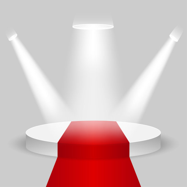 空荡荡的舞台上讲台图片下载