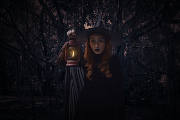 万圣节神秘概念图片下载