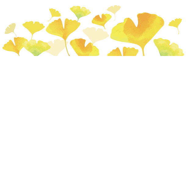 银杏框架。装饰上。更多的利润。图片下载