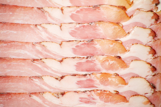 堆叠的火腿beacon火腿背景纹理图片下载