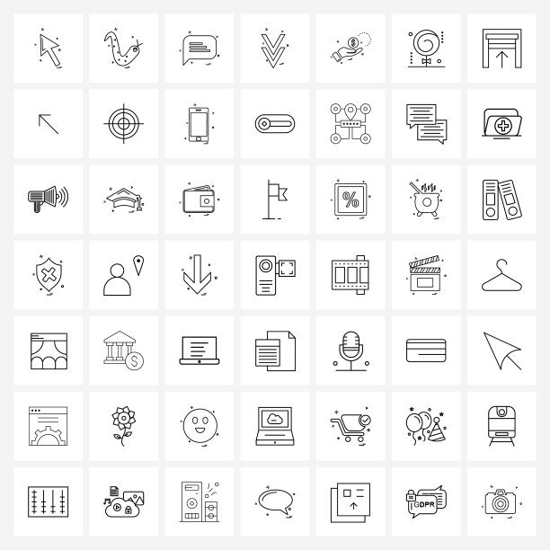 股票图标设置49行符号的方向图片下载