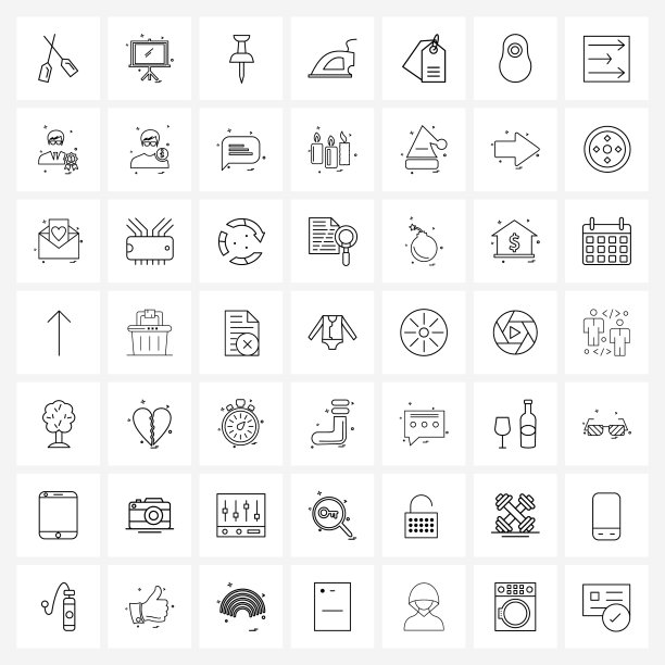 49界面线图标设置现代符号图片下载