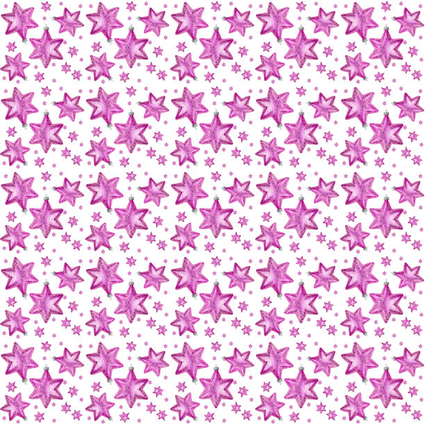 装饰圣诞节星星无缝背景图片下载