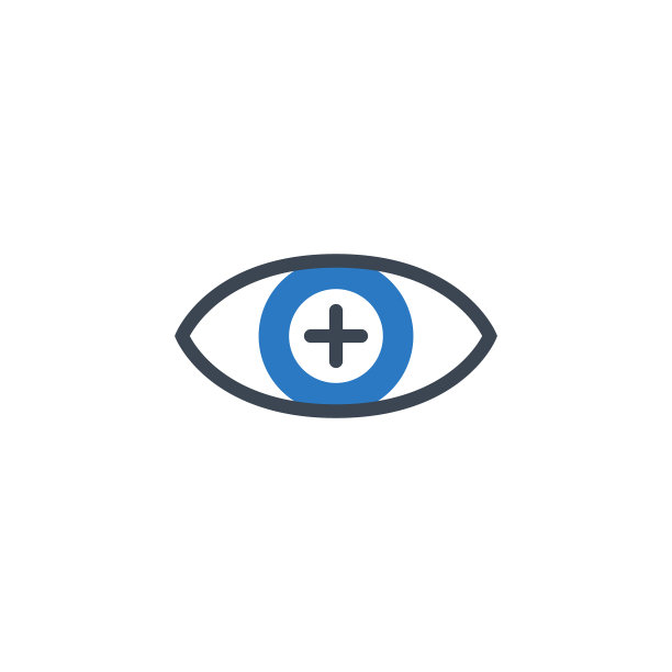 远视相关的字形图标图片下载