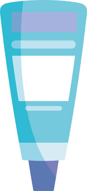 医用管膏膏孤立图标上白色图片下载