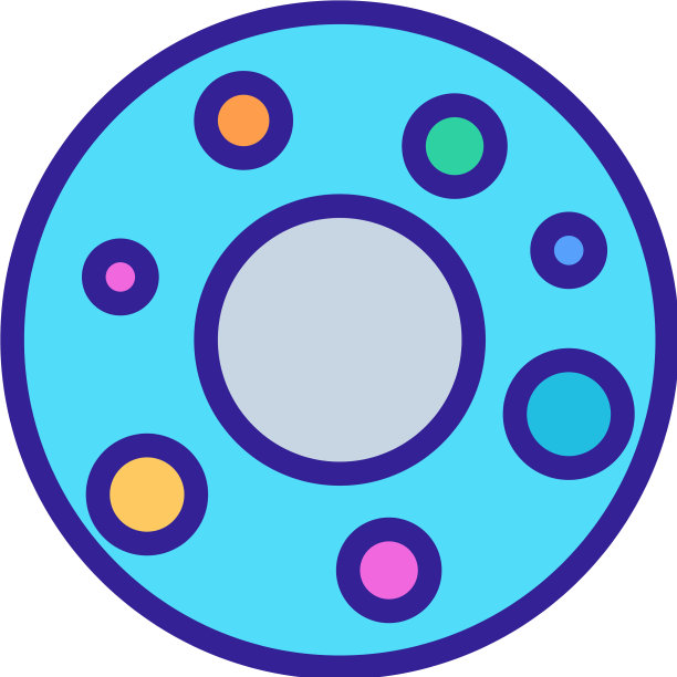 橡胶圈甜甜圈图标轮廓图片下载