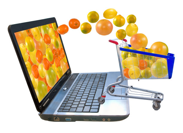 白色上的水果和浆果图片下载