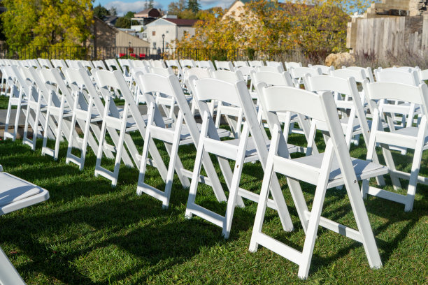 户外婚礼通道，加拿大伊洛拉图片下载