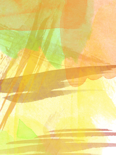 秋季抽象水彩。红色，黄色，橙色的底色。免费的地方。设计明信片，封面，横幅。图片下载