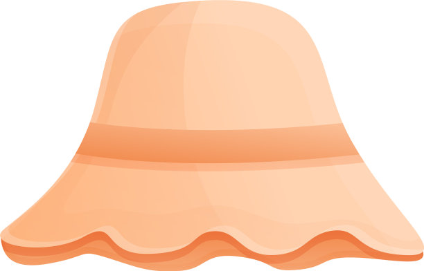 桑拿纺织帽图标卡通风格图片下载