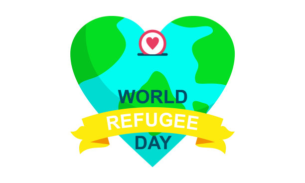 6月20日世界难民日，人们举起双手图片下载