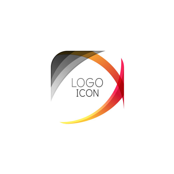 商业时尚几何方形Logo设计图片下载