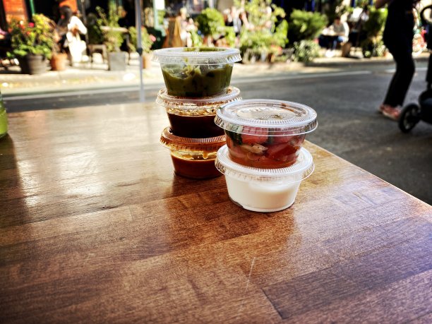 墨西哥餐馆的调味品图片下载