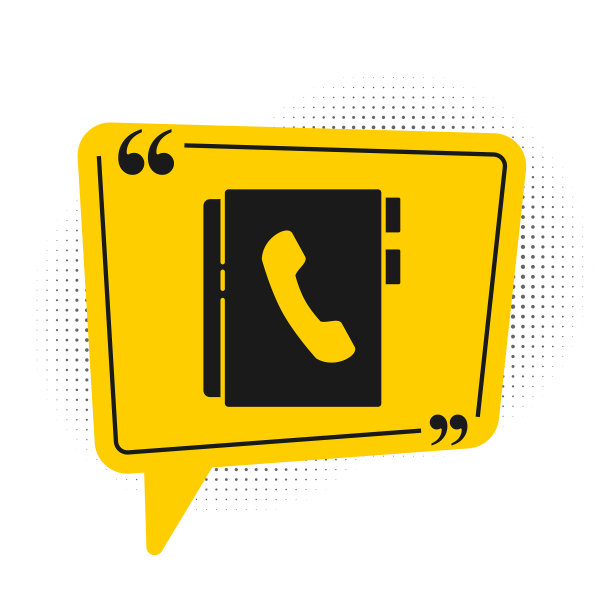 黑色地址簿图标隔离在白色图片下载