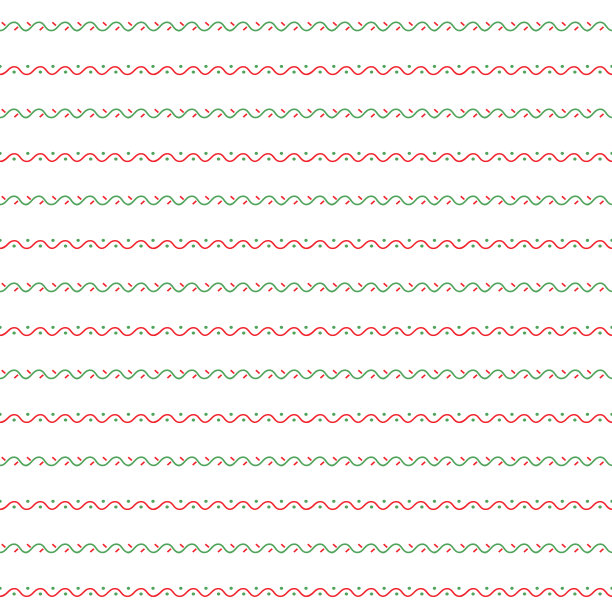 圣诞节无缝图案与红色和绿色的波浪条纹。图片下载