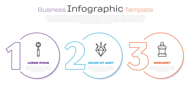 设行牙科检查镜，钻石牙和漱口水塑料瓶。业务信息模板。向量图片下载