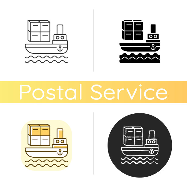 海运粉笔白色图标图片下载