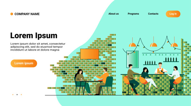 人们聚在餐厅酒吧吃晚餐图片下载