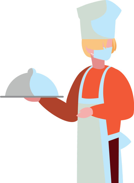 戴口罩的职业男子图片下载