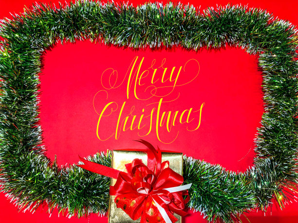 圣诞快乐，恭贺新禧。圣诞横幅，海报，明信片，标题，网站，传单图片下载