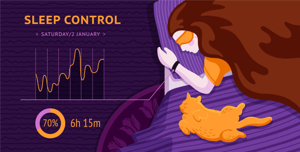 睡眠控制概念女孩戴着面具在黑暗中图片下载
