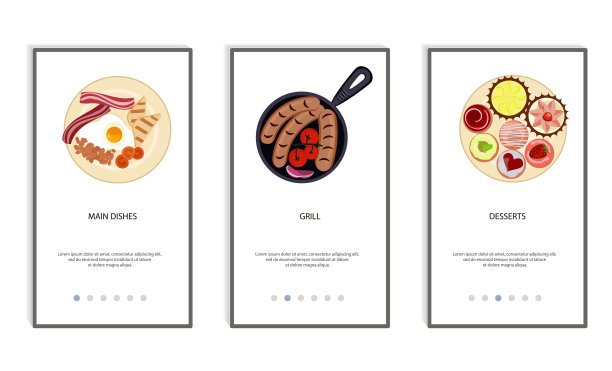 设置食物菜单的手机app图片下载