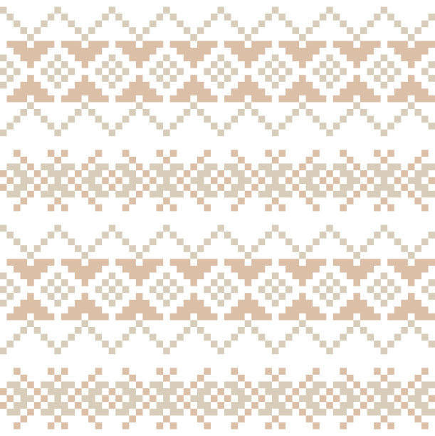 棕色圣诞集市岛无缝图案图片下载