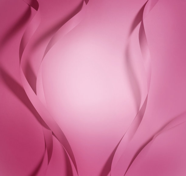 粉色剪纸抽象背景图片下载