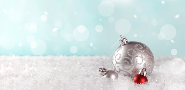 弗拉圣诞节。喜庆的圣诞背景。新年和圣诞节。圣诞贺卡的背景。圣诞主题，圣诞玩具，圣诞球。横幅。copyspace素材图片