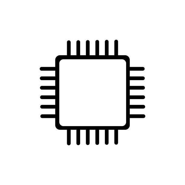 微芯片处理器图标图片下载